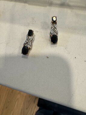 Thai sapphire Earrings